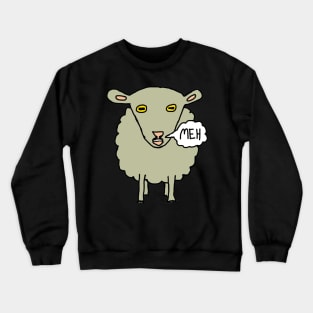 Meh Sheep Crewneck Sweatshirt